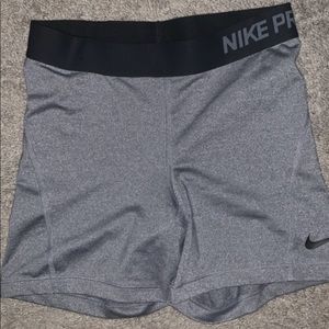 Nike pro grey spandex